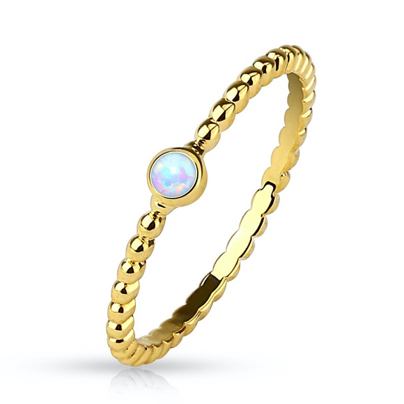 Jewelry - Belladonna Opal Stackable Ring